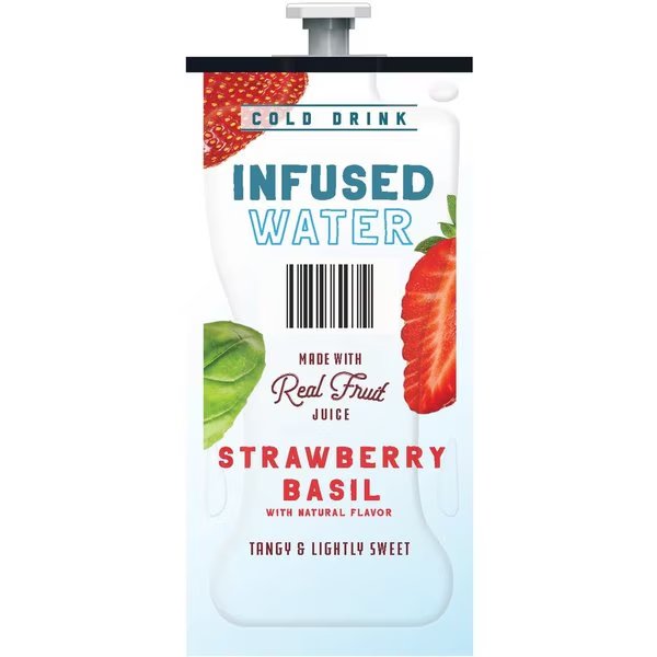 Strawberry Basil Infused Water, 100PK, Lavazza, Mfr#: LAV48053